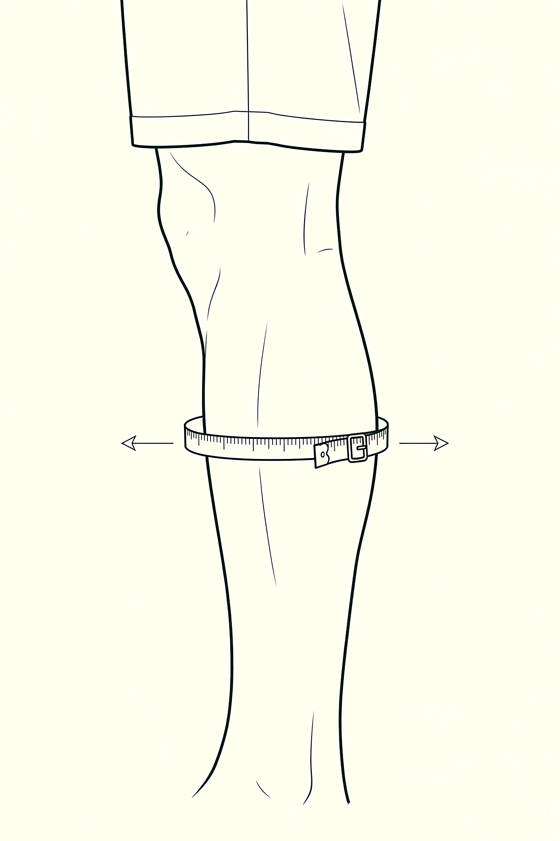 Calf measurement illustration